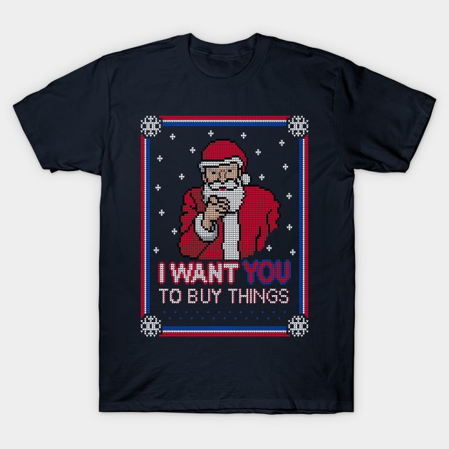 Uncle Santa! T-Shirt by Raffiti